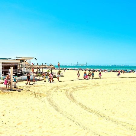 Ocean View Beach Apartment With Pool & Balconies Ел Пуерто де Санта Мария Екстериор снимка