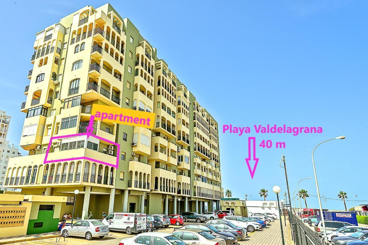Ocean View Beach Apartment With Pool & Balconies Ел Пуерто де Санта Мария Екстериор снимка
