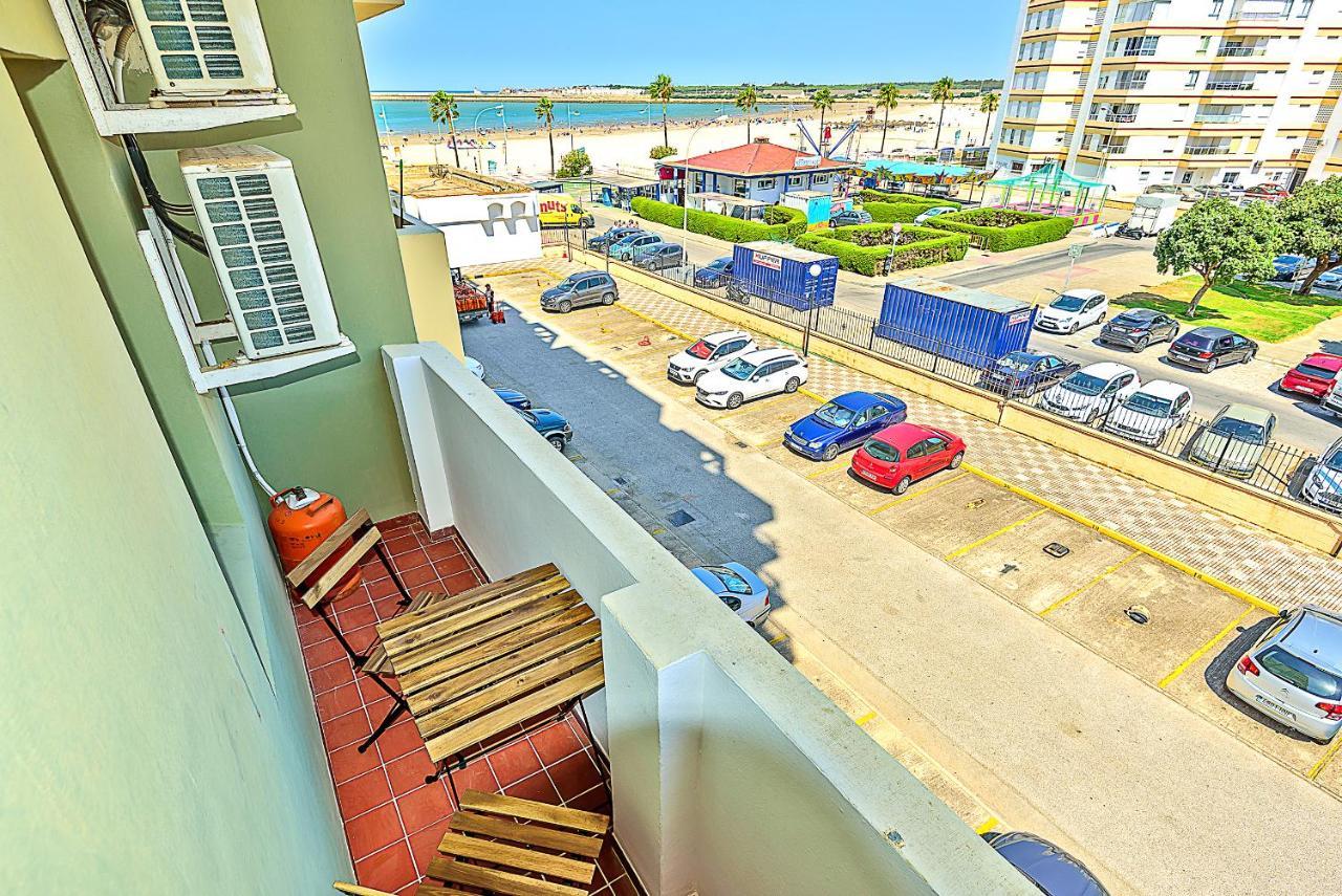 Ocean View Beach Apartment With Pool & Balconies Ел Пуерто де Санта Мария Екстериор снимка